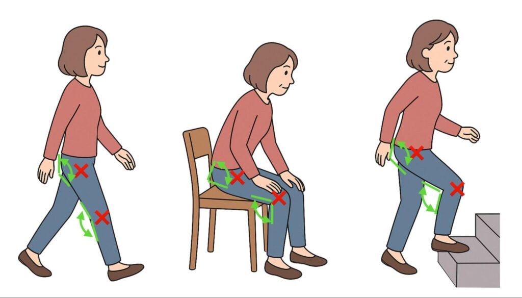 股関節 膝の痛み 原因