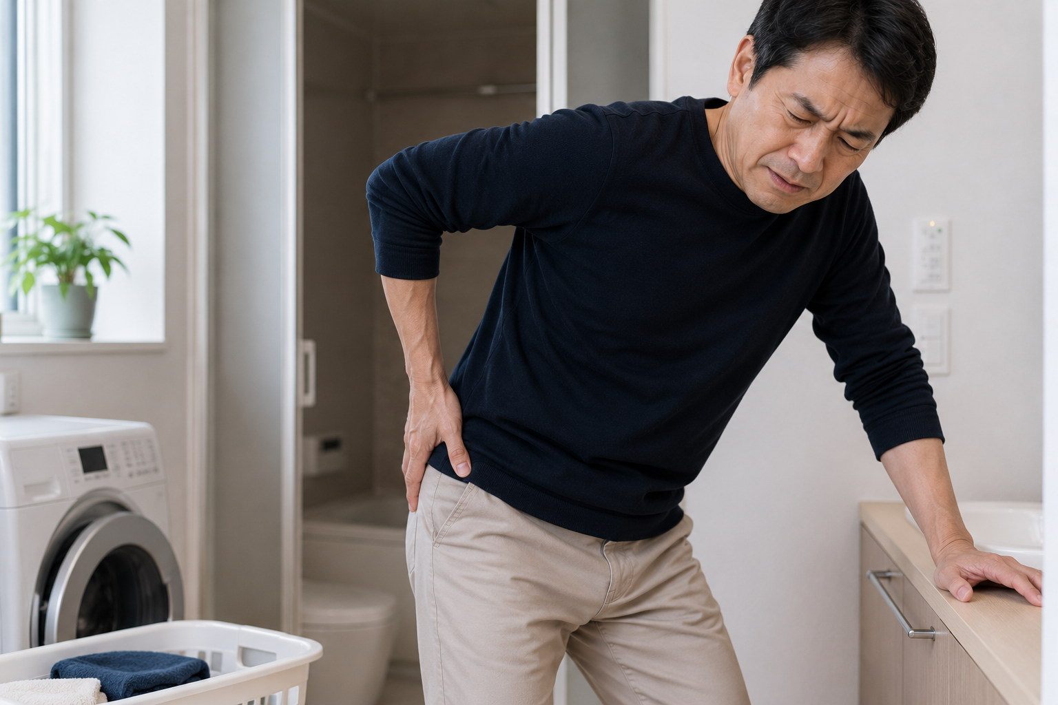 変形性股関節症でやってはいけないこと｜家事や入浴で気をつけたい動作を解説