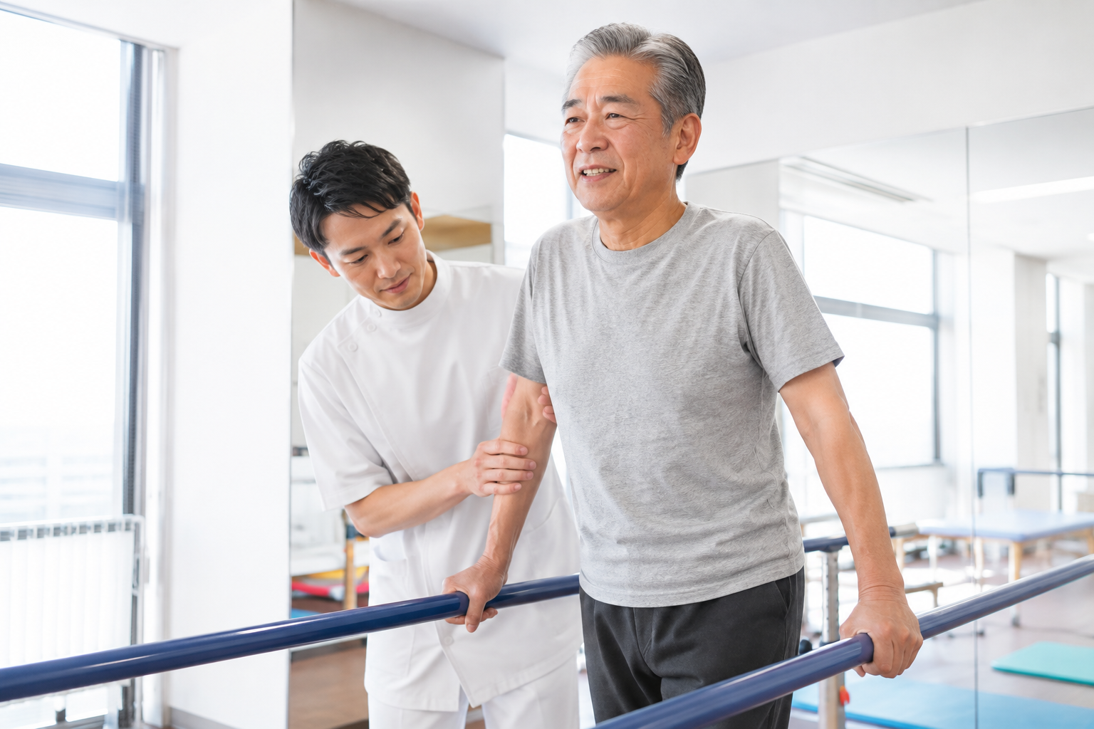 大腿骨骨折のリハビリはいつから？寝たきりを防ぐ急性期から生活期までの流れ